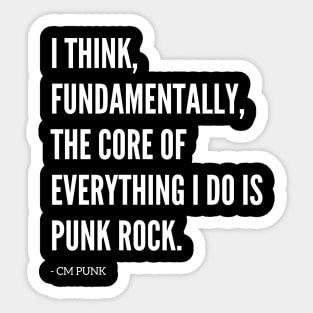 Punker's PHILosophy! Sticker